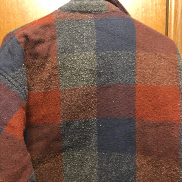 Men’s fleece insulated flannel jacket - Picture 3 of 3